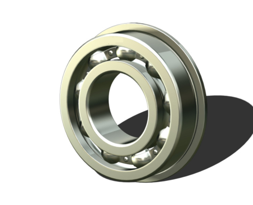 Miniature ball bearings Flange type with shields