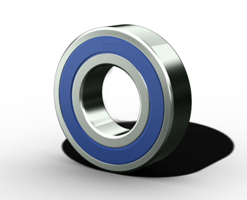 Single row Shields seals type deep groove ball bearings