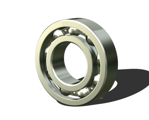 Single row with snap groove snap ring and shields deep groove ball bearing