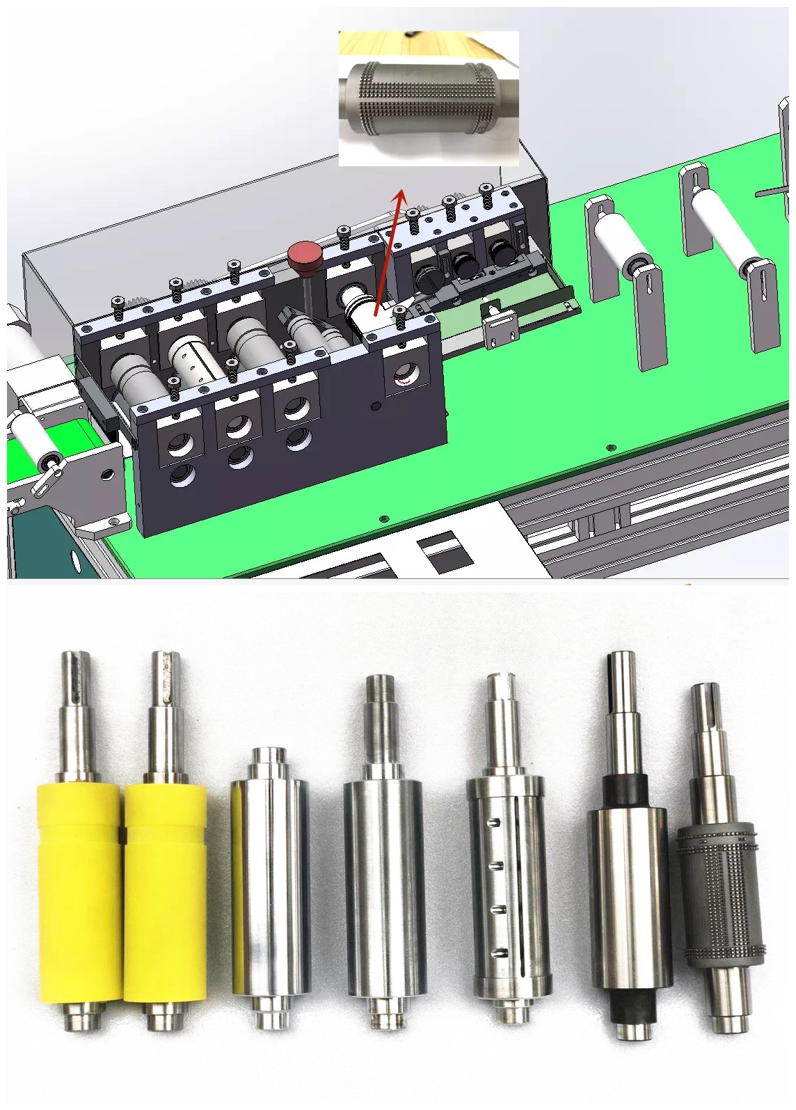 Embossing Roller mask machine