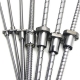 What are the different types of ball screws?