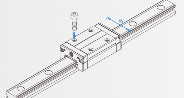 THK SSR XW linear guide