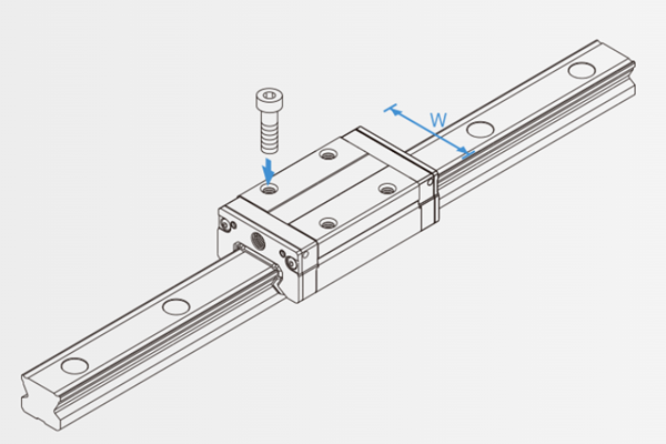 THK SSR XW linear guide
